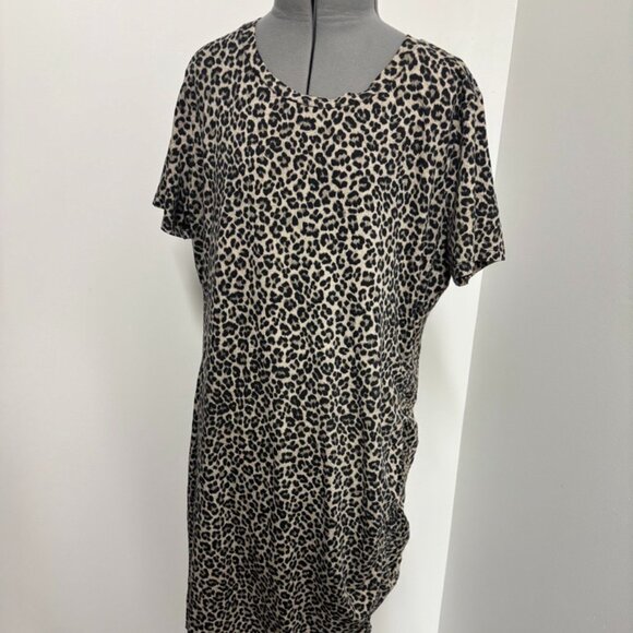 Michael Kors Leopard Print Dress - Picture 1 of 6
